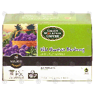 Keurig Green Mountain Coffee wild mountain blueberry, light roas3.9-oz