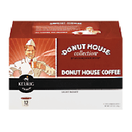 Keurig Donut House light roast coffee, 12 K-cups 4.8-oz