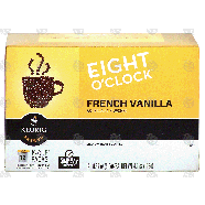 Keurig Eight O'Clock french vanilla, medium roast coffee, 12 k-c4.1-oz