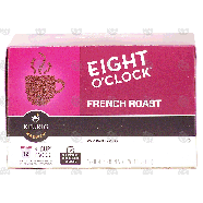 Keurig Eight O'Clock french roast, dark roast coffee, 12 k-cups 4.1-oz