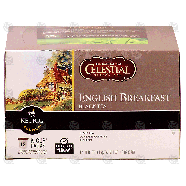 Keurig Celestial Seasonings black tea, contains caffeine, gluten1.3-oz