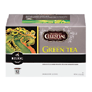 Keurig Celestial Seasonings green tea with white tea, contains c1.3-oz