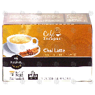 Keurig Cafe Escapes chai latte, 12 k-cups 5.8-oz