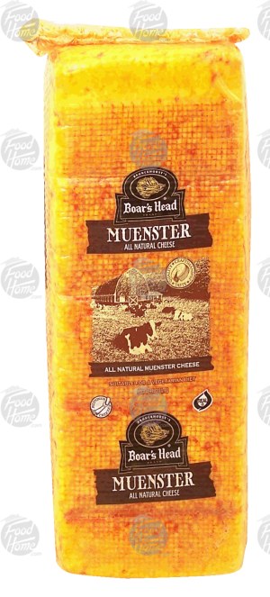 Boar's Head Brunckhorst's muenster cheese, all natural 0.5 pound