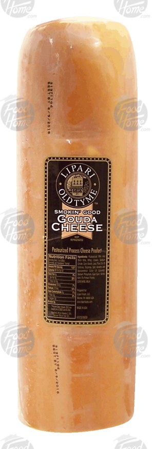 Lipari Old Tyme smokin' good gouda cheese 0.5 pound