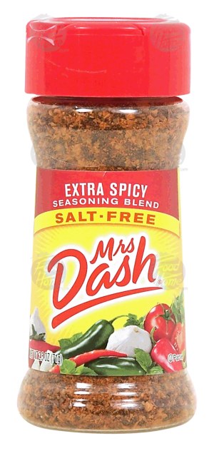 Mrs Dash extra spice seasoning blend, salt-free 2.5 ounce