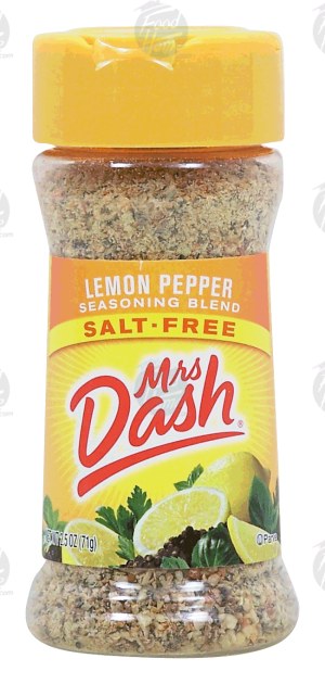 Mrs Dash lemon pepper seasoning blend, salt-free 2.5 ounce