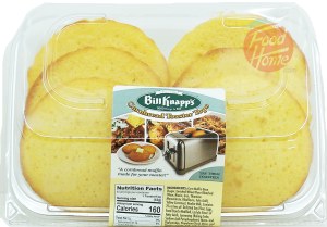 Bill Knapp's Toaster Tops cornbread muffins shaped for your toaster, 6-count 9 ounce