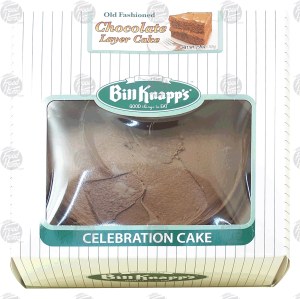 Bill Knapp's Celebration Cake chocolate layer cake 25 ounce