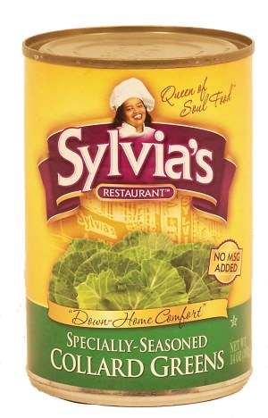 Sylvia's collard greens, specially seasoned 14 ounce