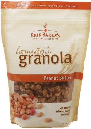 Erin Baker's homestyle peanut butter granola 12 ounce