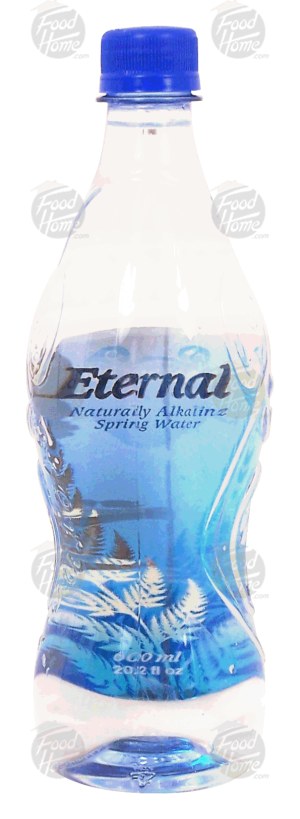Eternal spring water, naturally alkaline 600 milliliter