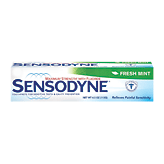 Sensodyne toothpaste for sensitive teeth and cavity prevention, fresh mint 4 ounce