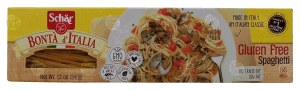 Schar Bonta d'Italia spaghetti gluten free pasta 12 ounce