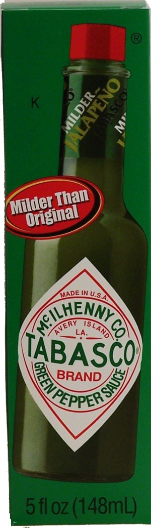 TABASCO (R) Brand Green Pepper Sauce Milder Jalapeno 5 fluid ounce