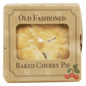 Table Talk Pies Old Fashioned baked cherry pie, single serving 4 ounce
