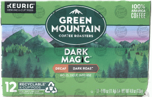 Green Mountain Coffee Roasters dark magic dark roast coffee, 32 ct., box 12.8 ounce