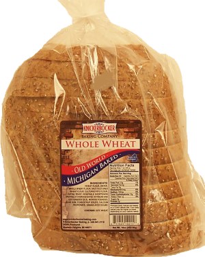 Knickerbocker Old World whole wheat sliced 1/2-bread loaf 16 ounce