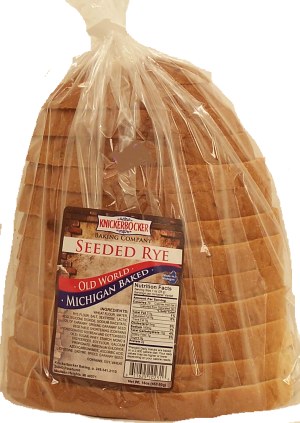 Knickerbocker Old World seeded rye sliced bread 1/2-loaf 16 ounce