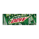 Mountain Dew Soda 12 Oz Fridge Mate 12 pack