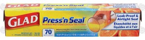 Glad Press'n Seal multipurpose sealing wrap, microwave-safe, 23.7 yd x 11.8 in 75