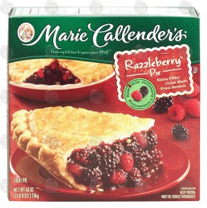 Marie Callender's razzleberry pie, extra flaky crust made from scratch 40 ounce