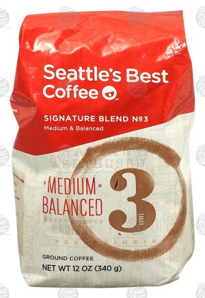 Seattle's Best Level 3; medium & balanced ground coffee 12 ounce
