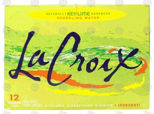 La Croix key lime essenced sparkling water, 12-fl. oz. cans 12 pack