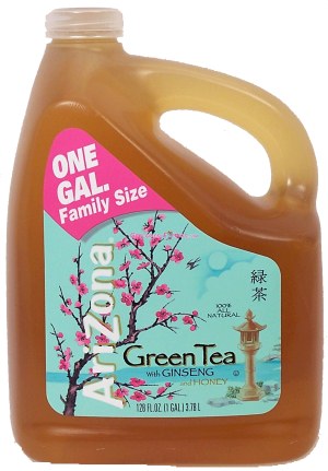 Arizona green tea with ginseng and honey 1 gallon