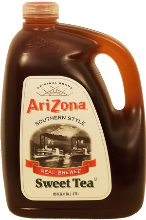 Arizona Southern Style real brewed sweet tea 128 fluid ounce