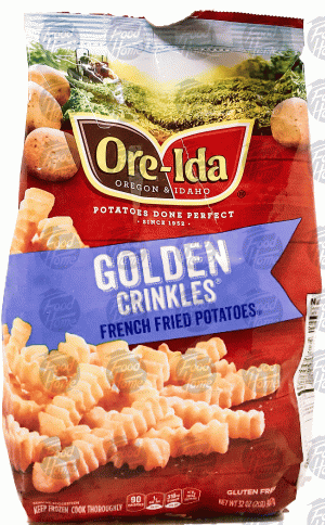 Ore-Ida Golden Crinkles french fried potatoes 32 ounce