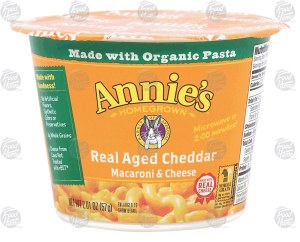 Annie's Homegrown macaroni & cheese, organic pasta 2.01 ounce