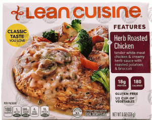 Stouffer's Lean Cuisine comfort; herb roasted chicken with roasted potatoes & broccoli florets, gluten free 8 ounce