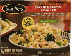 Stouffer's Family Size chicken & broccoli pasta bake in a cheddar cheese sauce 40 ounce