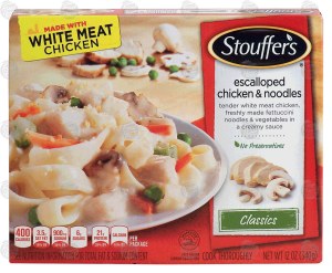 Stouffer's Classics escalloped chicken & noodles with vegetables in a creamy sauce 12 ounce