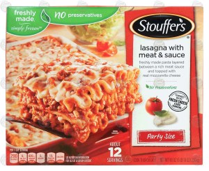Stouffer's Classic Dinners Party Size lasagna with meat sauce 90 ounce