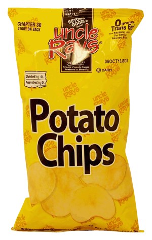 Uncle Ray's potato chips 4.5 ounce