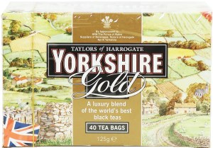 Yorkshire Gold luxury blend of the world's best black tea, 40-bags 125 gram