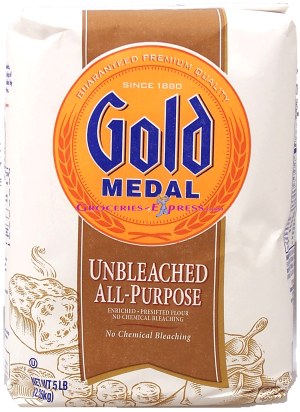 Gold Medal unbleached all purpose flour 5 pound