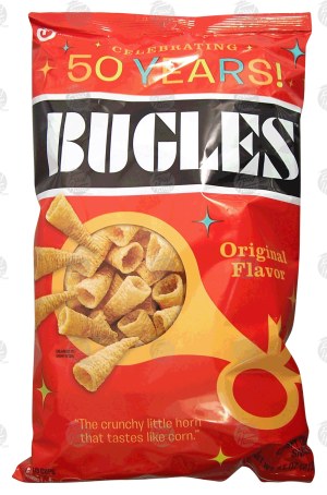 Bugles original flavor crispy corn snack 7.5 ounce