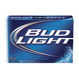 Bud Light Beer 12 Oz Suitcase 24 pack