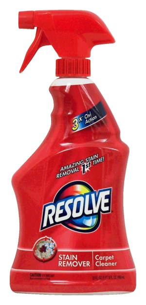 Resolve stain remover, carpet cleaner, 3x oxi action 22 fluid ounce