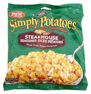 Simply Potatoes steakhouse seasoned diced potatoes 20 ounce