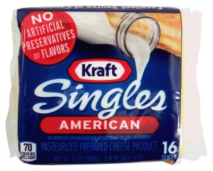 Kraft Singles American Slices 16 Ct 12 ounce