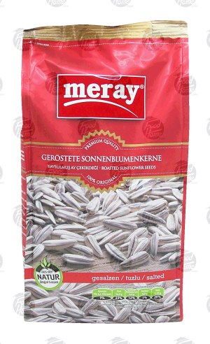 Meray sunflower seeds, roasted & salted, gesalzen 300 gram