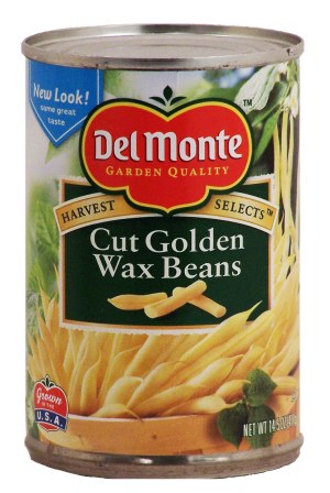 Del Monte Wax Beans Cut Golden 14.5 ounce