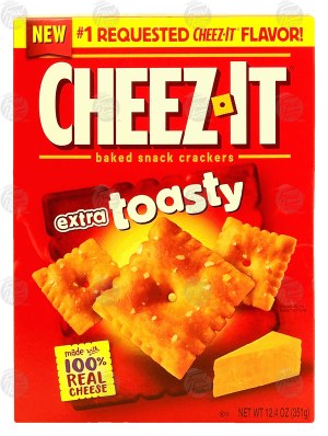Sunshine Cheez-It extra toasty baked snack crackers 12.4 ounce