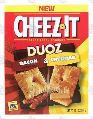 Cheez-it Duoz bacon & cheddar baked snack crackers 12.4 ounce