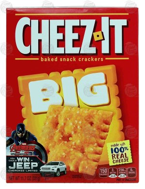 Sunshine Cheez-It big baked snack crackers 11.7 ounce
