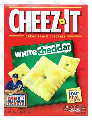 Sunshine Cheez-It white cheddar flavor baked snack crackers 12.4 ounce